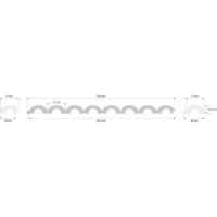 Panou decorativ de perete Mardom Decor Duna White WP001 imaginea #6 — magazin online Desire.md