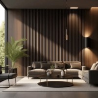 Декоративная настенная панель Mardom Decor Largo Dark Oak L0304 фото №6 — интернет-магазин Desire.md