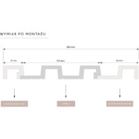 Panou decorativ de perete Mardom Decor Largo White L0301 imaginea #7 — magazin online Desire.md