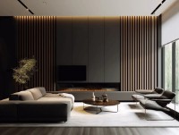 Panou decorativ de perete Mardom Decor Medio Dark Oak L0204 imaginea #5 — magazin online Desire.md