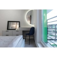 Panou decorativ de perete Mardom Decor Medio White L0201 imaginea #5 — magazin online Desire.md