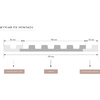 Panou decorativ de perete Mardom Decor Stretto Classic Oak L0106 imaginea #2 — magazin online Desire.md