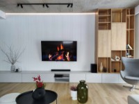 Panou decorativ de perete Mardom Decor Stretto White L0101 imaginea #3 — magazin online Desire.md