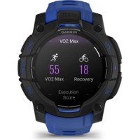 Smartwatch Garmin Instinct 3 45mm AMOLED Black with Bolt Blue (010-02936-03)