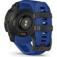 Smartwatch Garmin Instinct 3 45mm AMOLED Black with Bolt Blue (010-02936-03) imaginea #3 — magazin online Desire.md