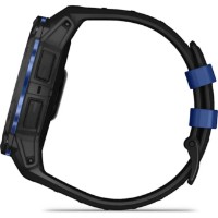 Smartwatch Garmin Instinct 3 50mm AMOLED Black with Bolt Blue (010-03020-03) imaginea #4 — magazin online Desire.md