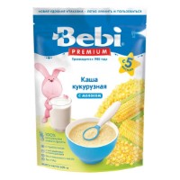 Terci de porumb cu lapte pentru copii Bebi 5+ 200g