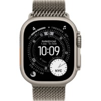 Smartwatch Apple Watch Ultra 3 GPS + Cellular 49mm Natural Titanium Case with Natural Titanium Milanese Loop (MEWY4)