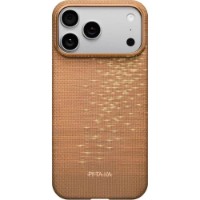 Husa de protecție Pitaka Glints of Gold Ultra-Slim Case for iPhone 17 Pro Golden Glint (KI1705AG) imaginea #1 — magazin online Desire.md