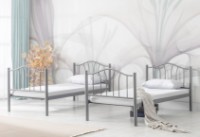 Pat supraetajat Evger R-25 90x200cm Grey imaginea #4 — magazin online Desire.md