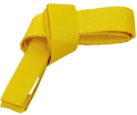 Curea pentru kimono Sport 280cm Yellow (CO-4073)