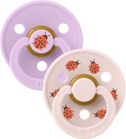 Пустышка BIBS Ladybug: Violet Sky/Petal 0-6m 2pcs (5713795270682)