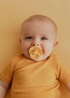 Suzeta BIBS Latex 6m Pale Butter (200310C) imaginea #3 — magazin online Desire.md