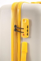 Set de valize CCS 5236 Set White/Yellow imaginea #7 — magazin online Desire.md