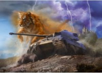 Puzzle Trefl 1000 World of Tanks Tiger II (12089)