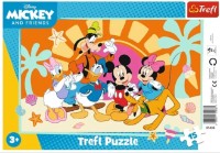 Puzzle Trefl 15 Ciekawski Miki (31433)