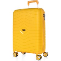 Чемодан CCS 5242 S Yellow фото №2 — интернет-магазин Desire.md