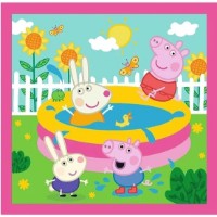 Puzzle Trefl 3in1 Peppa and Friends (34873)