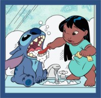Puzzle Trefl 3in1 Time with Stitch (34896) imaginea #2 — magazin online Desire.md