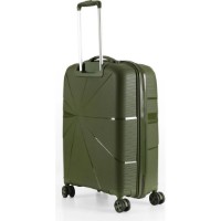 Чемодан CCS 5264 M Khaki фото №3 — интернет-магазин Desire.md