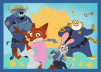 Puzzle Trefl 4in1 An Adventurous Zootopia (34677) imaginea #3 — magazin online Desire.md