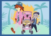 Puzzle Trefl 4in1 An Adventurous Zootopia (34677) imaginea #4 — magazin online Desire.md