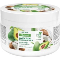 Mască pentru păr Aroma Natural 450m Avocado&Coconut Milk