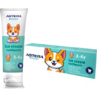 Pasta de dinți pentru copii Astera Kids Ice Cream 2+ 65ml