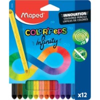 Набор цветных карандашей Maped Infinity 12pcs