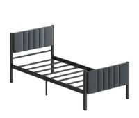 Pat Trendy Lotus Anthracit/Black 90x190cm GTR007565 imaginea #5 — magazin online Desire.md