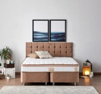 Кровать Trendy Latte Light Brown 180x200cm GTR007252 фото №2 — интернет-магазин Desire.md