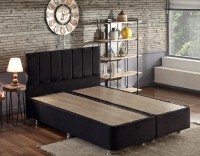 Кровать Trendy Ela Double Black 150x200cm GTR007214 фото №4 — интернет-магазин Desire.md