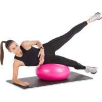 Mingea fitness HMS Gymnastic Ball Donut Pink (YD04N) imaginea #6 — magazin online Desire.md