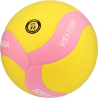 Minge de volei Mikasa VS220W Yellow/Pink imaginea #2 — magazin online Desire.md