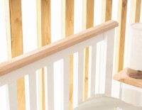 Кровать Trendy Inci White/Oak 120x200cm GTR007462 фото №3 — интернет-магазин Desire.md