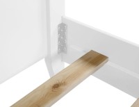 Pat Trendy Inci White/Oak 90x190cm GTR007478 imaginea #3 — magazin online Desire.md