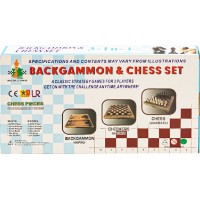 Шахматы/нарды New World Backgammon & Chess Set 2 in1(1680C) фото №7 — интернет-магазин Desire.md