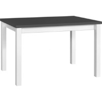 Обеденный стол Drewmix Max 5 Graphite/White Legs