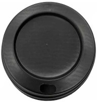 Set capaci de unică folosință AmbalajMarket Black 80mm 1707 100pcs imaginea #2 — magazin online Desire.md