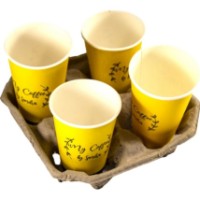 Set suport pahare de unică folosință AmbalajMarket Natur 8420 110pcs imaginea #4 — magazin online Desire.md