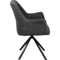 Scaun Deco Blum Skin C2595V (SBLUP-SFY-BLKDGRY) imaginea #2 — magazin online Desire.md