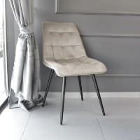Scaun Deco Capella Beige HLR9/Black Legs (SCPL-LJG-CMLBLK9) imaginea #3 — magazin online Desire.md