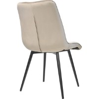 Scaun Deco Capella Beige HLR9/Black Legs (SCPL-LJG-CMLBLK9) imaginea #4 — magazin online Desire.md