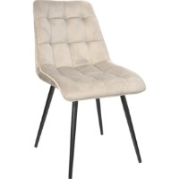 Scaun Deco Capella Beige HLR9/Black Legs (SCPL-LJG-CMLBLK9)