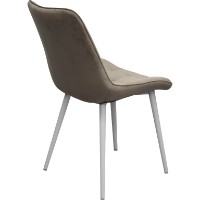 Scaun Deco Hans Camel HLR7 + White Legs (SHNSC-LJG-BEGWHT7) imaginea #2 — magazin online Desire.md