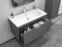 Шкаф с умывальником Orka Clay 80 White (19166) фото №4 — интернет-магазин Desire.md