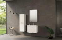 Шкаф с умывальником Orka Clay 80 White (19166) фото №2 — интернет-магазин Desire.md