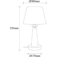 Настольная лампа Trendy Pardo 3041 30x55x30cm GTR002811 фото №2 — интернет-магазин Desire.md