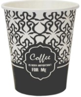 Набор одноразовых стаканов Prostand 180ml Coffee 60pcs (88605)