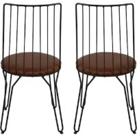 Комплект для столовой Trendy Ada 275 Black/Brown 88x43x42cm GTR006756 2pcs фото №4 — интернет-магазин Desire.md